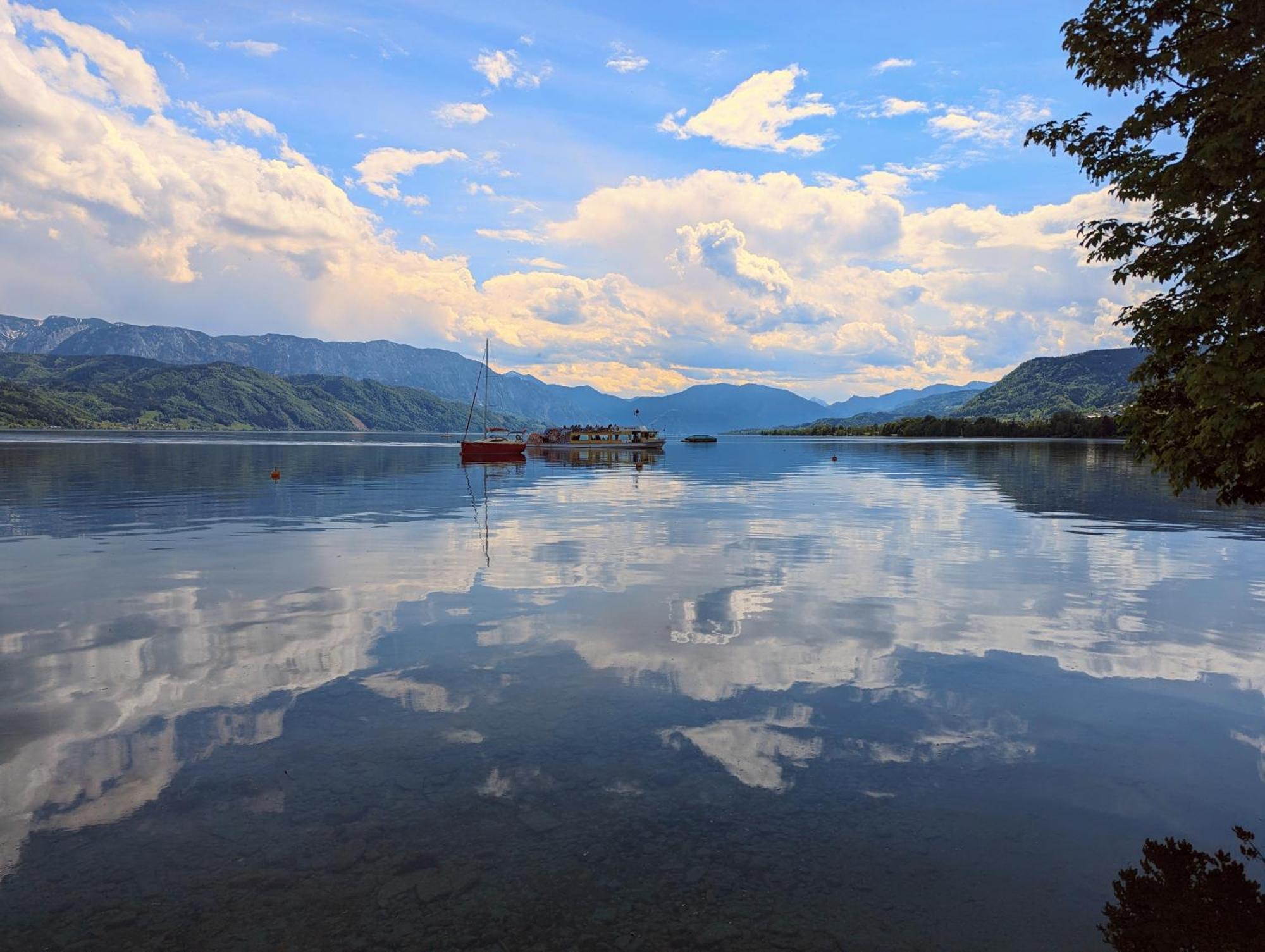 Seehaus Miglbauer Attersee Экстерьер фото